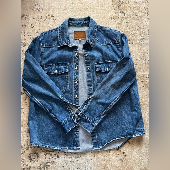 Denim Forum Tops - Denim Forum Blue Jean Jacket
